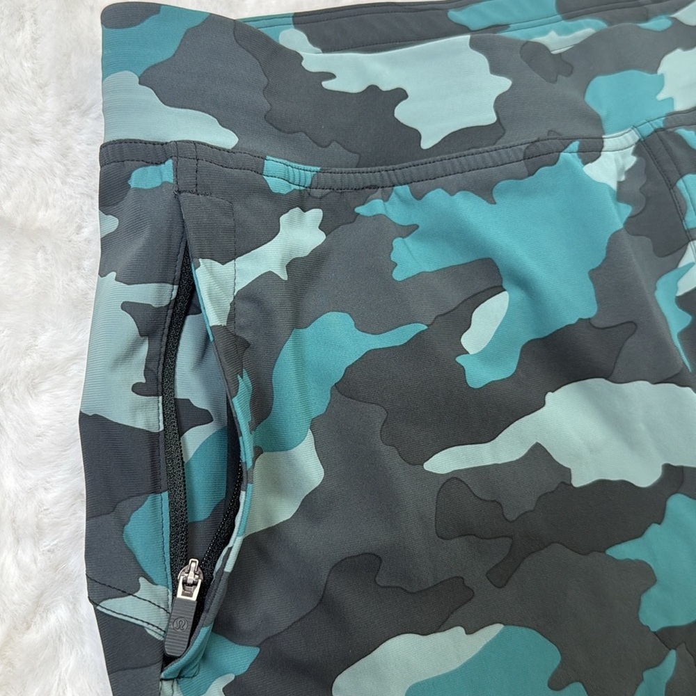 LULULEMON Adapted State High Rise Jogger Women Sz 10 Heritage 365 Tidewater Teal - Picture 12 of 17